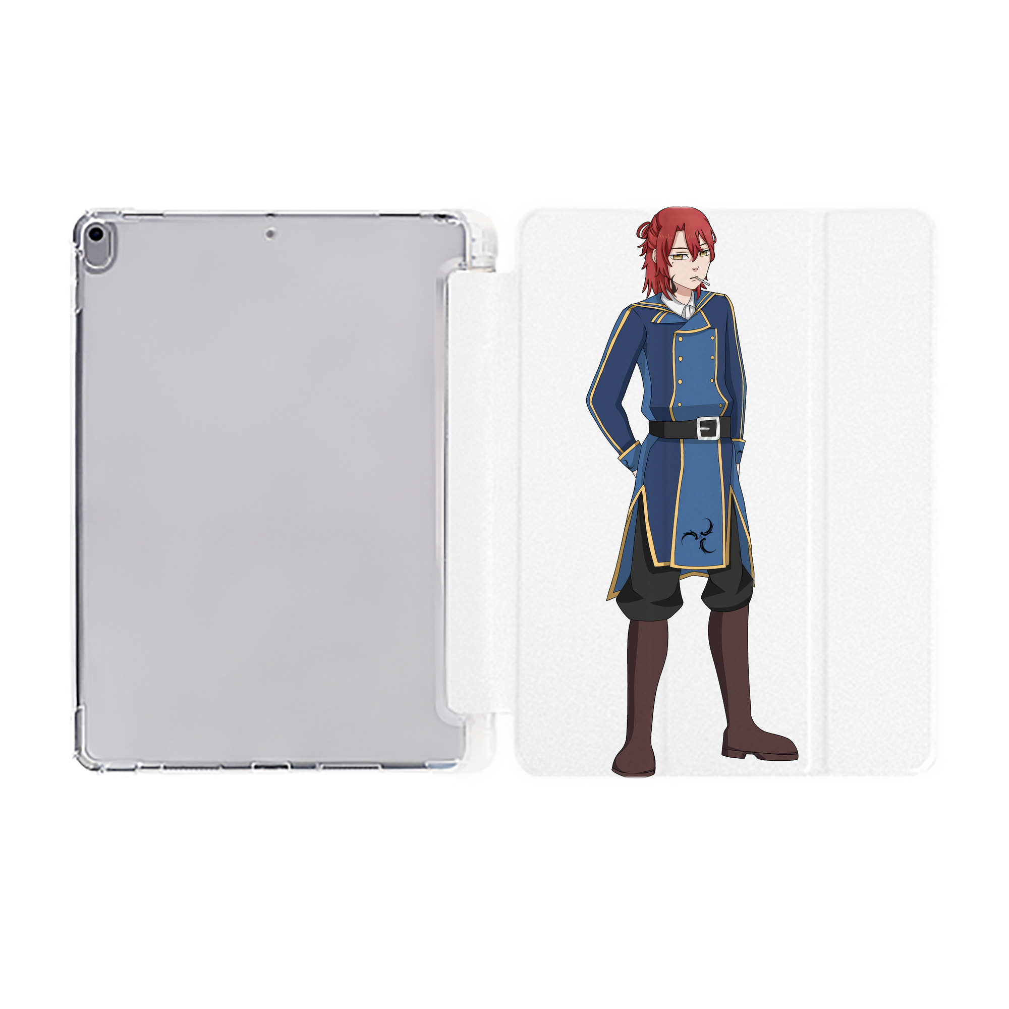 （画像用） 東京リベンジャーズ Tokyo Revengers IPad ケース ペン収納付き 三つ折りスタンド PUレザー×シリコン 対応機種9.5/10.5/10.9インチ